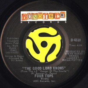 画像2: FOUR TOPS / AIN'T NO WOMAN (LIKE THE ONE I'VE GOT) (45's) (VINYL PRESS) (2)