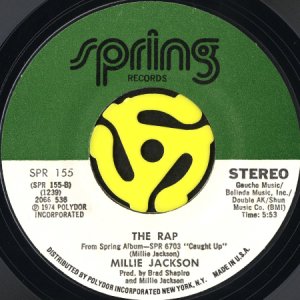 画像2: MILLIE JACKSON / IF LOVING YOU IS WRONG I DON'T WANT TO BE RIGHT (45's) (2)