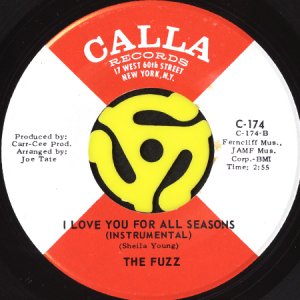 画像2: THE FUZZ / I LOVE YOU FOR ALL SEASONS (45's) (2)