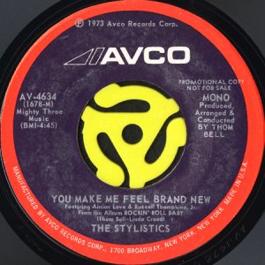 画像1: THE STYLISTICS / YOU MAKE ME FEEL BRAND NEW (45's) (1)
