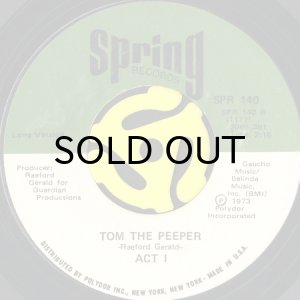画像2: ACT 1 / GOODBYE LOVE (WE'RE THROUGH) b/w TOM THE PEEPER (45's) (2)