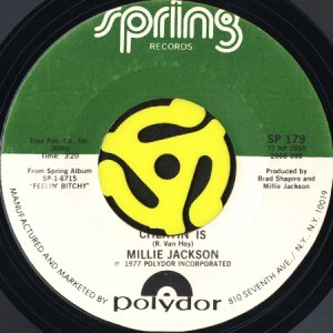 画像2: MILLIE JACKSON / ALL THE WAY LOVER (45's) (2)