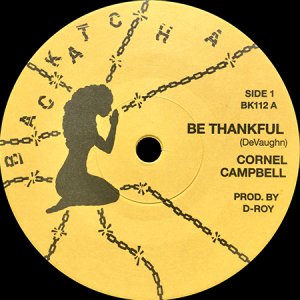 画像1: CORNEL CAMPBELL / BE THANKFUL (45's) (1)