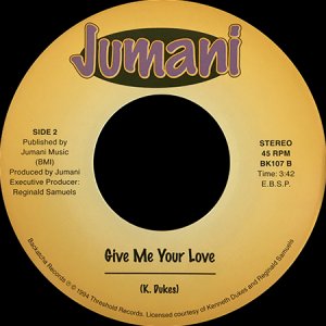 画像2: JUMANI / WE CAN WORK IT OUT b/w GIVE ME YOUR LOVE (45's) (2)