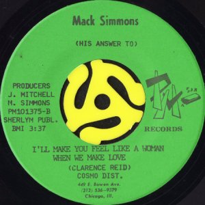 画像2: MACK SIMMONS AND JIMMY MITCHELL / FORTY THIRD STREET BUS STOP (45's) (2)