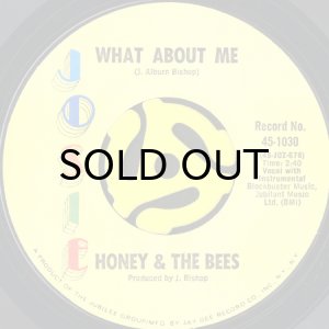 画像2: HONEY & THE BEES / IT'S GONNA TAKE A MIRACLE b/w WHAT ABOUT ME (45's) (2)