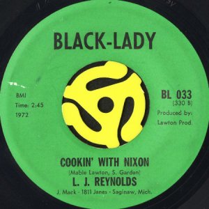画像2: L.J. REYNOLDS / ALL I NEED b/w COOKIN' WITH NIXON (45's) (BLACK-LADY) (2)