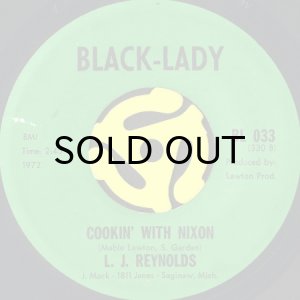 画像2: L.J. REYNOLDS / ALL I NEED b/w COOKIN' WITH NIXON (45's) (BLACK-LADY) (2)