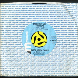 画像3: FAITH HOPE & CHARITY / BABY DON'T TAKE YOUR LOVE (45's) (3)