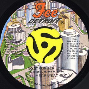 画像2: BILL MERRIWEATHER / THAT'S LOVE b/w NO STRONGER LOVE (45's) (2)