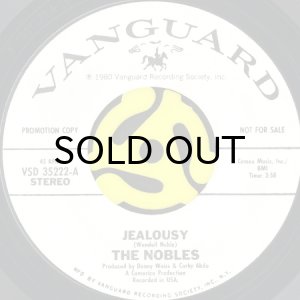 画像2: THE NOBLES / JEALOUSY (45's) (WHITE PROMO) (2)