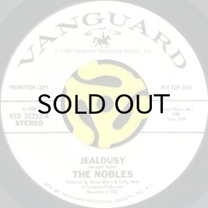 画像1: THE NOBLES / JEALOUSY (45's) (WHITE PROMO) (1)