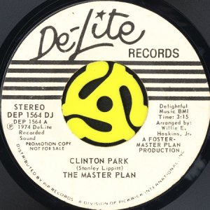 画像2: THE MASTER PLAN / CLINTON PARK (45's) (WHITE PROMO) (2)
