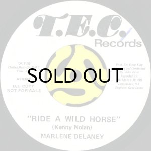 画像2: MARLENE DELANEY / RIDE A WILD HORSE (45's) (PROMO) (2)