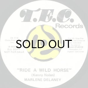 画像1: MARLENE DELANEY / RIDE A WILD HORSE (45's) (PROMO) (1)