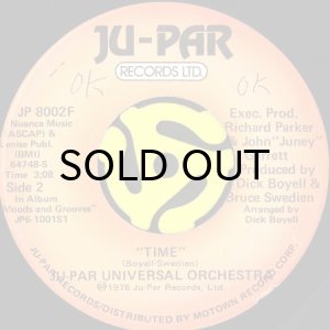 画像2: JU-PAR UNIVERSAL ORCHESTRA / FUNKY MUSIC b/w TIME (45's) (2)