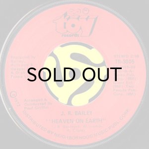 画像2: J.R. BAILEY / AFTER HOURS b/w HEAVEN ON EARTH (45's) (2)