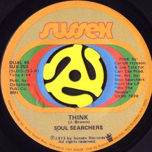 画像1: SOUL SEARCHERS / THINK b/w 1993 (45's) (1)