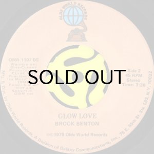画像2: BROOK BENTON / SOFT b/w GLOW LOVE (45's) (2)