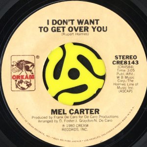 画像2: MEL CARTER / WHO'S RIGHT, WHO'S WRONG (45's) (2)