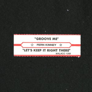 画像4: FERN KINNEY / GROOVE ME b/w LET'S KEEP IT RIGHT THERE (45's) (4)