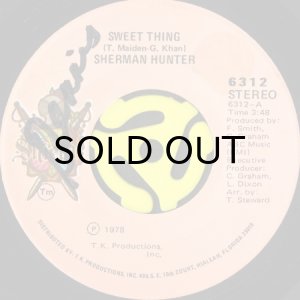 画像1: SHERMAN HUNTER / SWEET THING b/w SOMEBODY LOVES YOU (45's) (1)