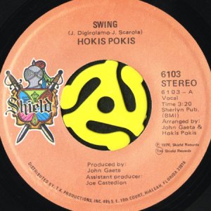 画像1: HOKIS POKIS / SWING b/w GET CHA GIRL (45's) (1)