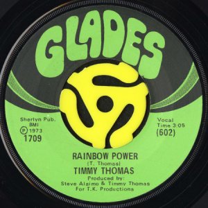 画像2: TIMMY THOMAS / PEOPLE ARE CHANGIN' b/w RAINBOW POWER (45's) (2)