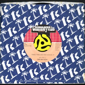 画像3: ONA WATSON / TAKE THIS JOB AND SHOVE IT (45's) (3)