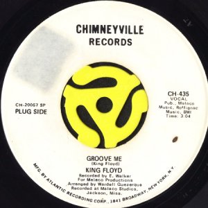 画像1: KING FLOYD / GROOVE ME (45's) (WHITE PROMO) (1)