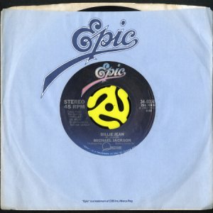 画像3: MICHAEL JACKSON / BILLIE JEAN (45's) (3)