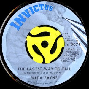 画像1: FREDA PAYNE / THE EASIEST WAY TO FALL (45's) (1)