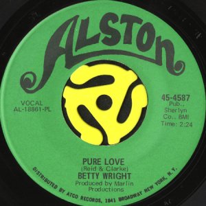 画像1: BETTY WRIGHT / PURE LOVE b/w IF YOU AIN'T GOT IT (45's) (1)