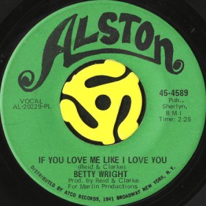 画像2: BETTY WRIGHT / I FOUND THAT GUY b/w IF YOU LOVE LIKE I LOVE YOU (45's) (2)