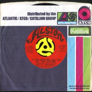 画像3: BETTY WRIGHT / IF YOU LOVE ME LIKE YOU SAY YOU LOVE ME (45's) (3)