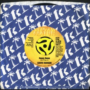 画像3: DAVID HUDSON / HONEY, HONEY b/w COME ON BACK BABY (45's) (3)