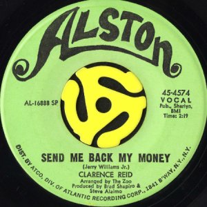 画像2: CLARENCE REID / NOBODY BUT YOU BABE (45's) (2)