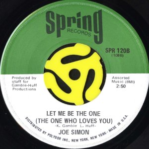 画像2: JOE SIMON / DROWNING IN THE SEA OF LOVE (45's) (VINYL PRESS) (2)