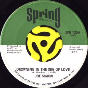 画像1: JOE SIMON / DROWNING IN THE SEA OF LOVE (45's) (VINYL PRESS) (1)