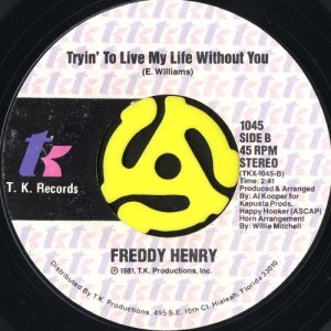 画像2: FREDDY HENRY feat. BETTY WRIGHT / TELL HER (45's) (TK) (2)