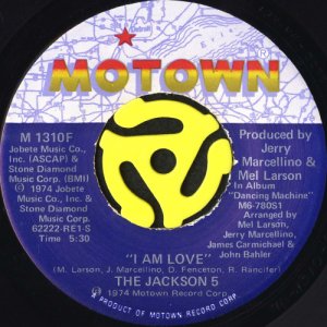画像1: THE JACKSON 5 / I AM LOVE (45's) (1)