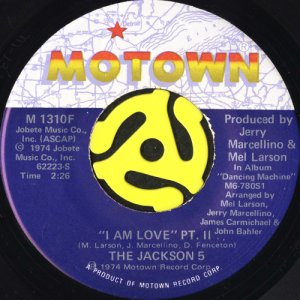 画像2: THE JACKSON 5 / I AM LOVE (45's) (2)