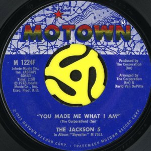 画像2: THE JACKSON 5 / HALLELUJAH DAY b/w YOU MADE ME WHAT I AM (45's) (2)