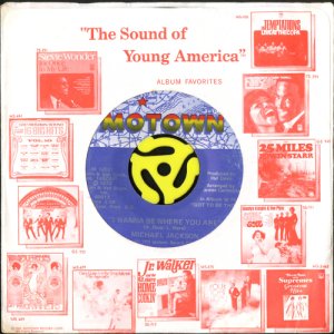 画像3: MICHAEL JACKSON / I WANNA BE WHERE YOU ARE (45's) (3)