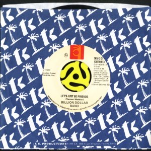 画像3: BILLION DOLLAR BAND / LET'S JUST BE FRIENDS b/w GET IN THE GROOVE (45's) (3)