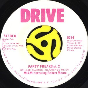 画像2: MIAMI featuring ROBERT MOORE / PARTY FREAKS (45's) (2)