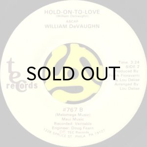 画像2: WILLIAM DEVAUGHN / FIGURES CAN'T CALCULATE b/w HOLD-ON-TO-LOVE (45's) (2)