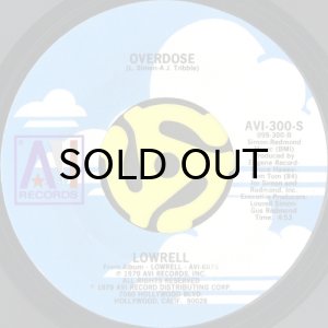 画像2: LOWRELL / MELLOW, MELLOW RIGHT ON b/w OVERDOSE (45's) (2)