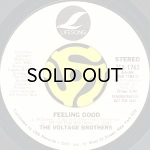 画像2: THE VOLTAGE BROTHERS / FEELING GOOD (45's) (WHITE PROMO) (2)