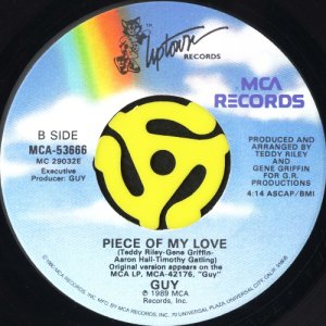 画像2: GUY / SPEND THE NIGHT b/w PIECE OF MY LOVE (45's) (2)
